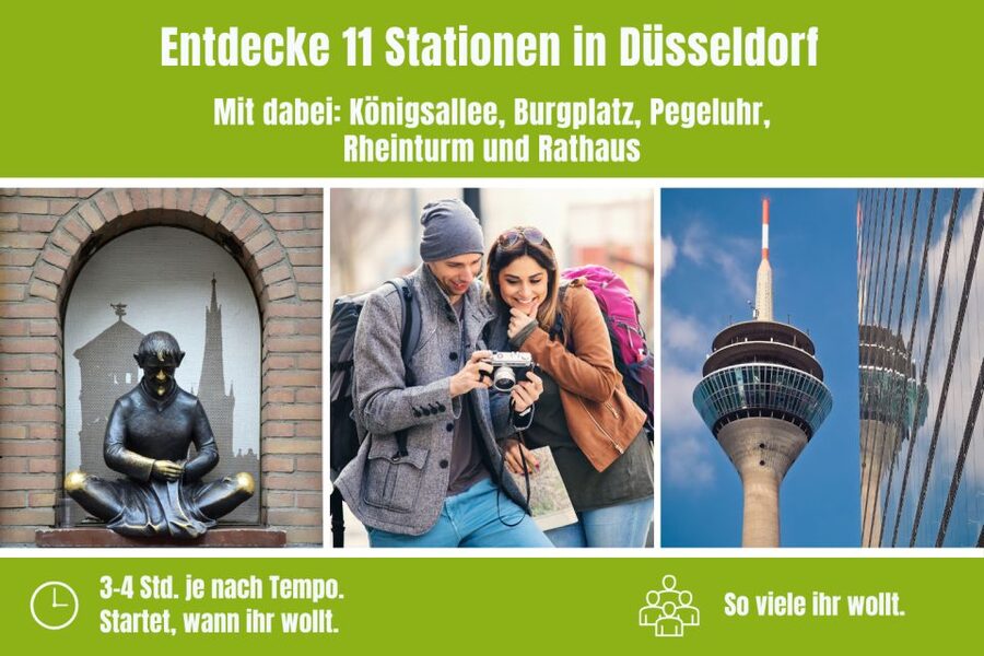 Düsseldorf: Scavenger Hunt Self-Guided Tour - How the 11 envelopes work