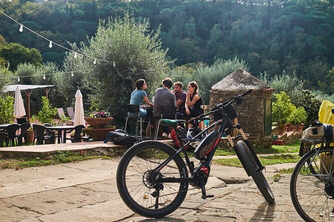 E-bike Tuscany and Chianti Self-Guided Tour with Vineyard Visit - San Casciano offers a proper town stop