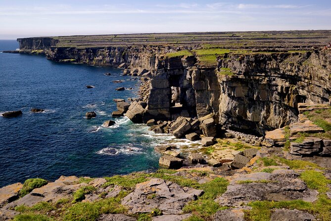 Electric biking on Inishmore island. Aran island. Self-guided. Full day. - The Worm Hole, seals, and open coastal views