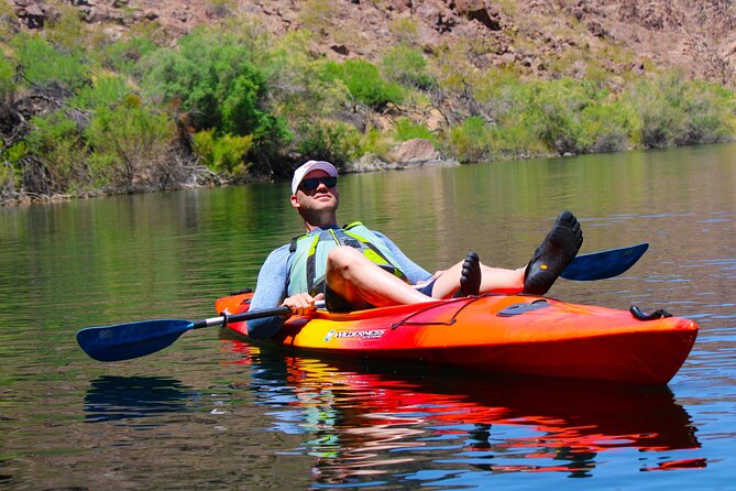 Emerald Cave Kayak Tour: Scenic Paddle - Self Drive - The historic gauging station stop