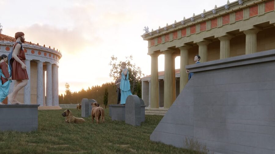 Epidaurus Entry ticket & Virtual Reality Audio Guided Tour - How the virtual reality app fits the visit