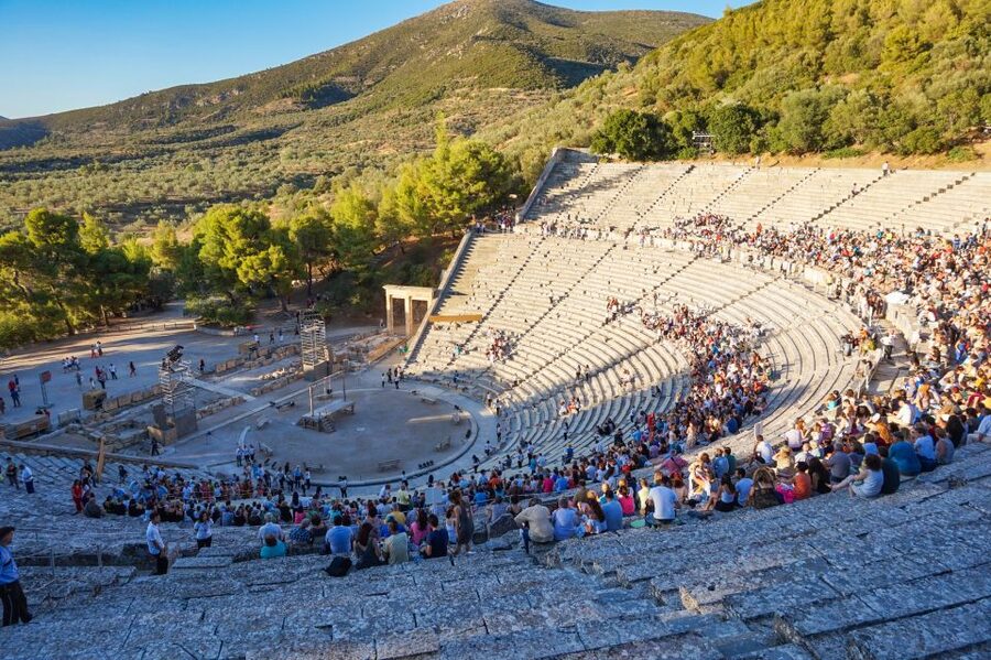 Epidaurus: Temple of Asclepius & Theatre with optional audio - The small archaeological museum