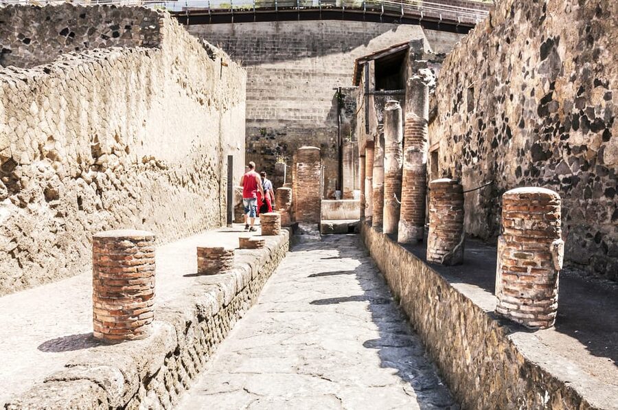 Ercolano: Herculaneum Entry Ticket with Optional Audio Guide - What you see during the one-day visit