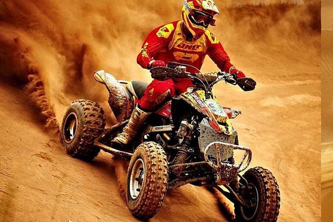Evening Desert Safari with BBQ Dinner & self-drive Quad biking - Quad biking: exciting, but check the riding area