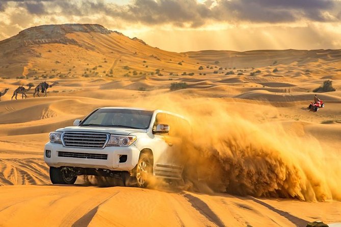 Evening Desert Safari with BBQ Dinner & self-drive Quad biking - Sunset photography is the quiet pause