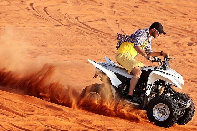 Evening Desert Safari with BBQ Dinner & self-drive Quad biking - The desert camp combines culture, food, and entertainment