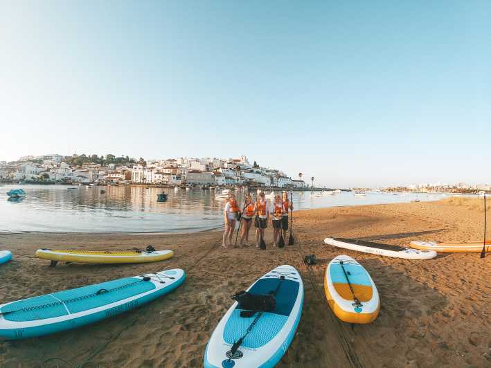 Ferragudo: Self-Guided Kayak & SUP Adventure - Following the Arade River past Ferragudo