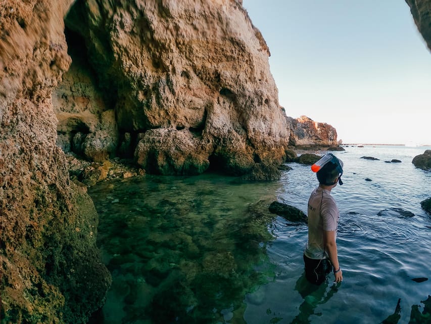 Ferragudo: Self-Guided Kayak & SUP Adventure - Adding a snorkeling stop