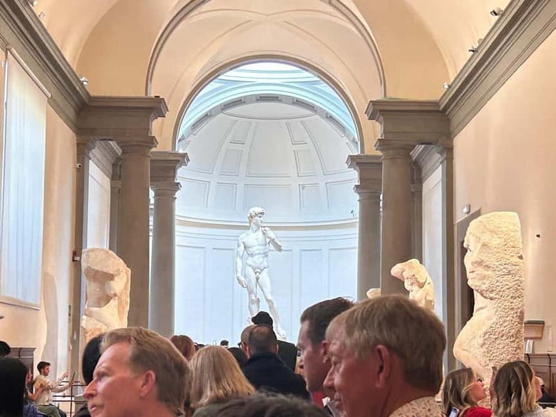 Florence:Accademia + David Entrance Ticket +Agudio Guide APP - Key points to know before you book