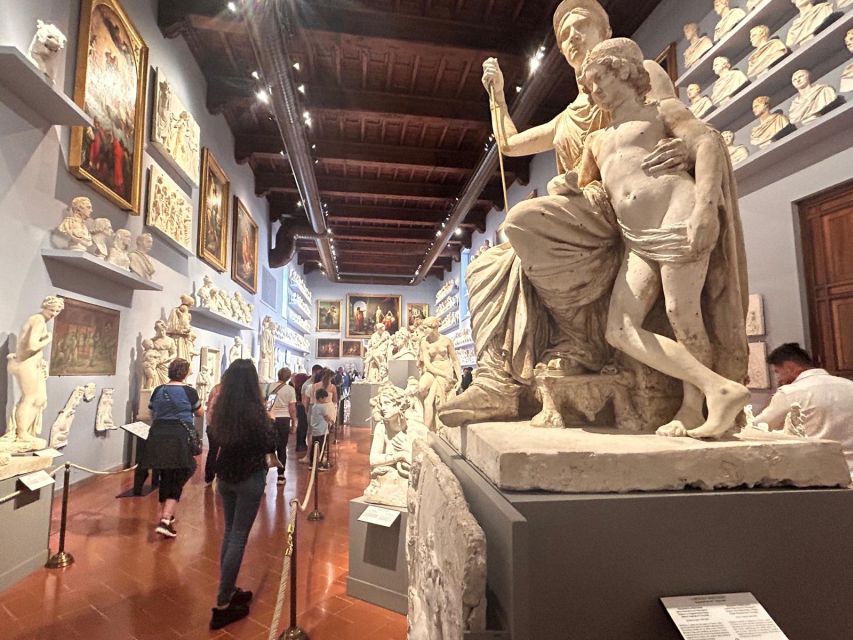 Florence: Accademia Gallery David Entry & Audio Guide App - Facing Michelangelo’s David