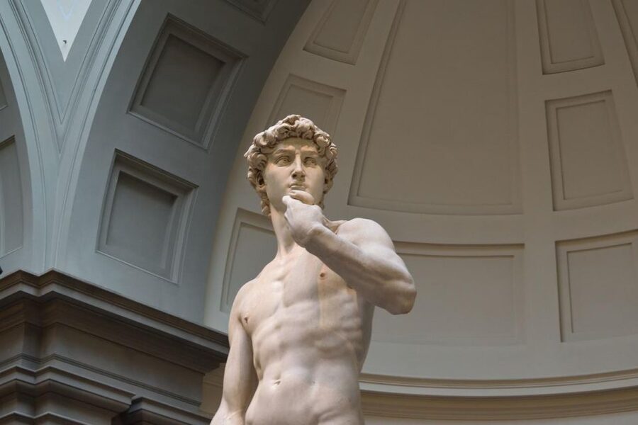 Florence: Accademia Gallery David Entry & Audio Guide App - The Gipsoteca and its plaster models