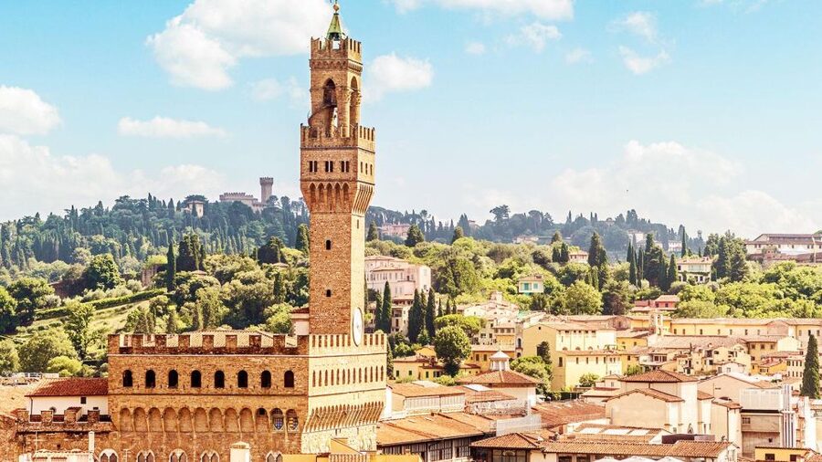 Florence Audioguide - TravelMate app for your smartphone - Palazzo Vecchio and Piazza della Signoria