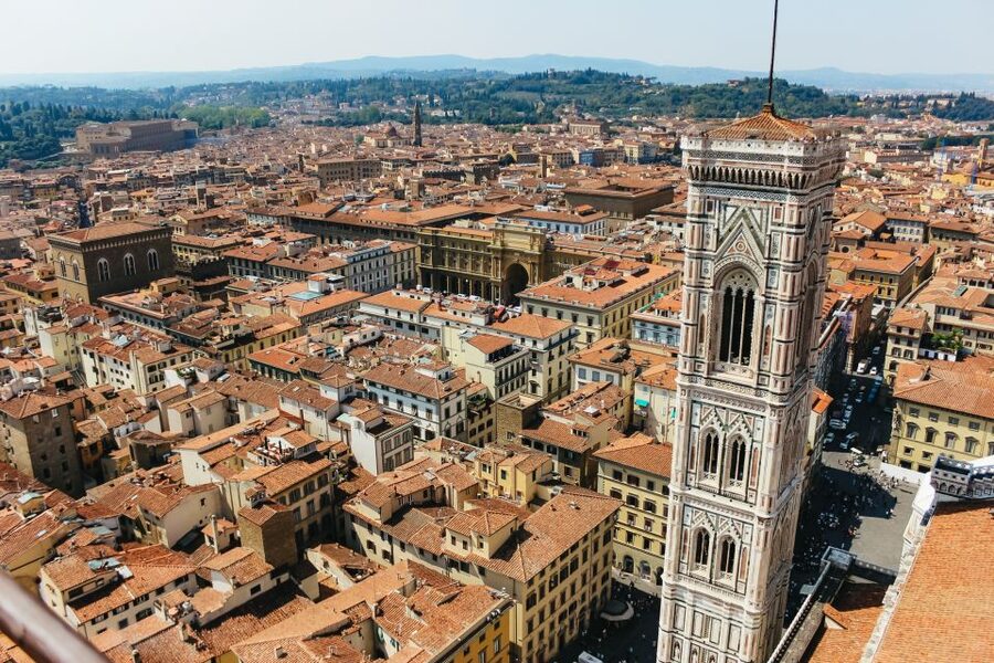 Florence: Cathedral & Brunelleschi's Dome Ticket & Audio App - Vasari and Zuccari’s Last Judgment overhead