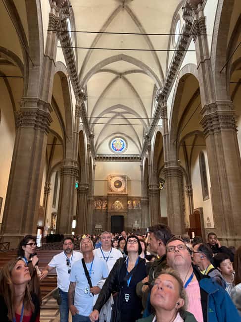 Florence: Duomo Cathedral Hosted Entry with Audio Guide - The façade, stained glass, and Renaissance ideas