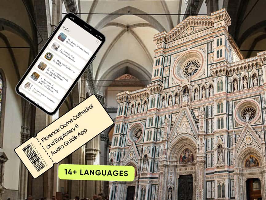 Florence: Duomo Cathedral Timed Entry Ticket & Audio App - Key points to know before booking