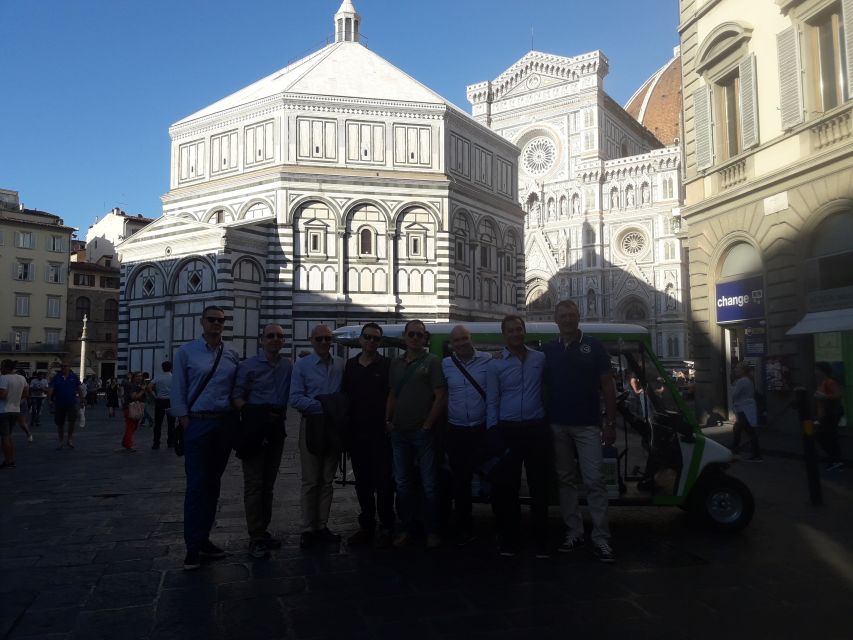 Florence: Eco-Friendly Golf Cart City Tour with Audio Guide - Santa Croce, the Medici, and the old city center