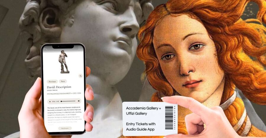 Florence: Uffizi & Accademia Priority Tickets with Audio App - What this Florence museum ticket actually gives you