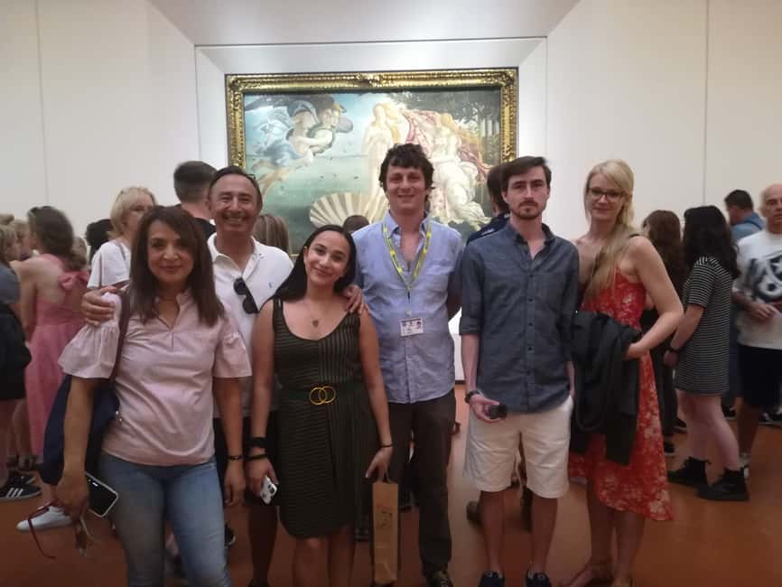 Florence: Uffizi Entry Ticket & Audio Guided Tour with Host - The Vasari Corridor Walk Afterward