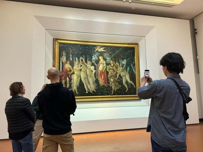 Florence: Uffizi Gallery Pre-Booked Entry & Agudio Guide APP - Using the POP GUIDE audio app