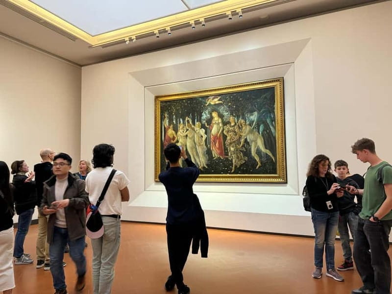 Florence: Uffizi Gallery Timed Entry Ticket & Audio Guide - Michelangelo, Leonardo, and Raphael
