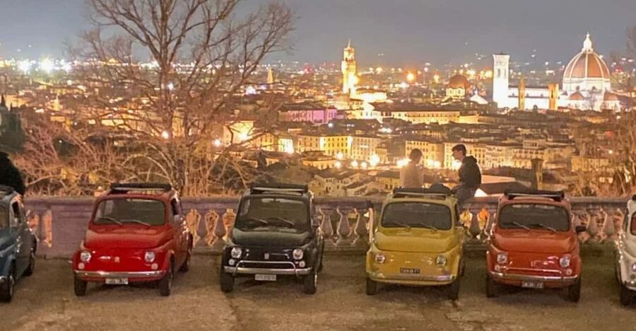 Florentine Afternoon: Fiat 500 Self Drive, 16-18 - Taking the wheel of a Fiat 500