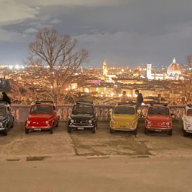 Florentine Afternoon: Fiat 500 Self Drive, 16-18 - Florence streets first, Tuscan scenery next