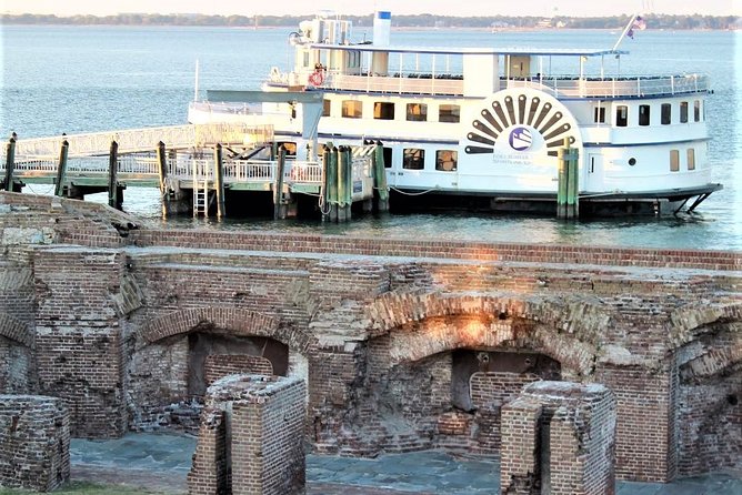Fort Sumter Admission and Self-Guided Tour with Roundtrip Ferry - The 30-minute cruise across Charleston Harbor