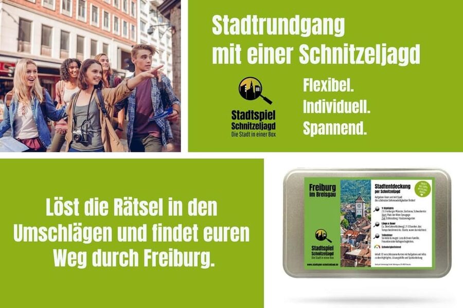 Freiburg im Breisgau: Scavenger Hunt Self-Guided Tour - Freiburg sightseeing with a puzzle in your hand