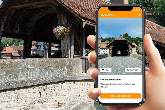 Fribourg Scavenger Hunt and Sights Self-Guided Tour - A city walk with a scoreboard