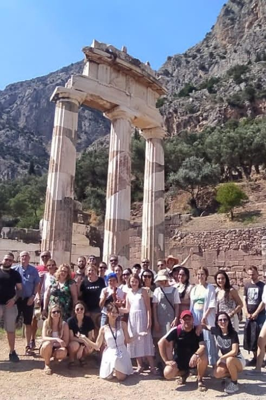 From Athens: Delphi Day Trip & Arachova Village Stop - Entering the Delphi Archaeological Site