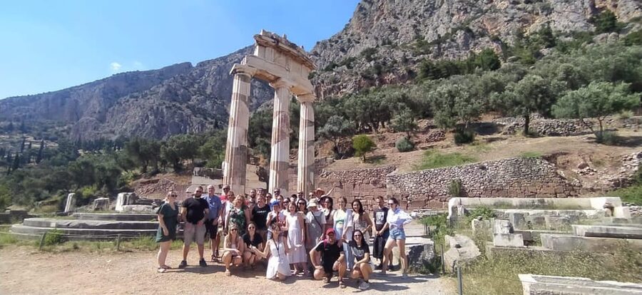 From Athens: Delphi Day Trip & Arachova Village Stop - Four easy pickup points in central Athens