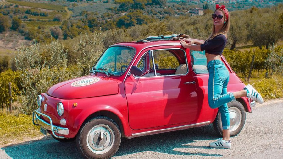 From Florence: Self-Drive Fiat 500 Tour - Wine, cheese, and regional food