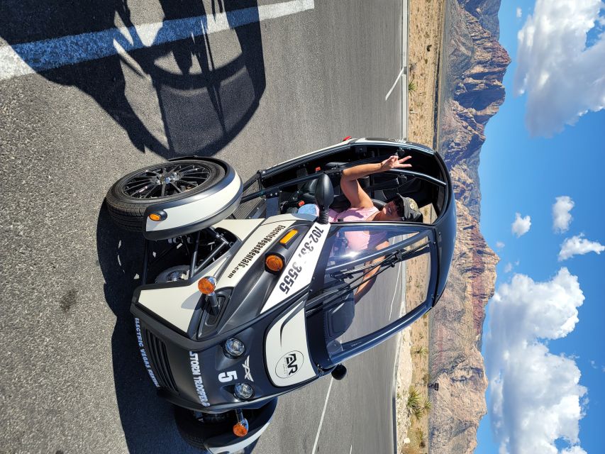 From Las Vegas: Red Rock Electric Car Self Drive Adventure - Red Rock Hotel & Casino for a break