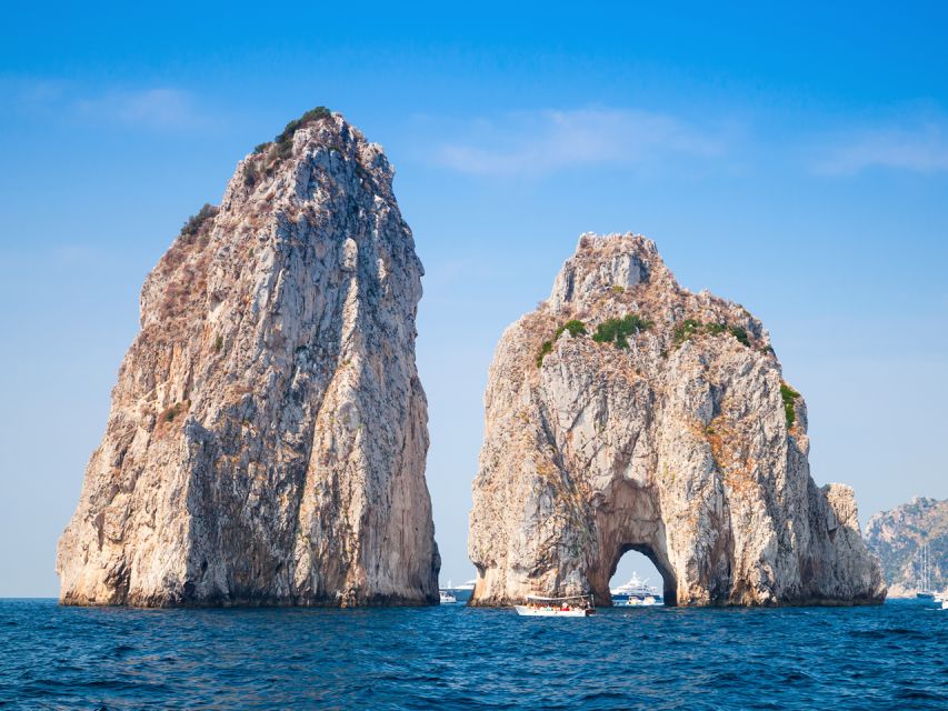From Pompeii: Capri Island Boat Cruise and Self-Guided Tour - The one-hour cruise around Capri