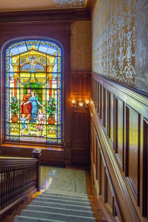 Galveston: Moody Mansion Entry Ticket and Self-Guided Tour - Entering a four-story house from 1895