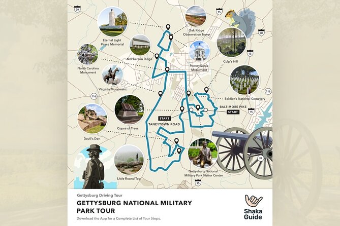 Gettysburg Battlefield Self Guided Audio Driving Tour - How this Gettysburg audio drive works