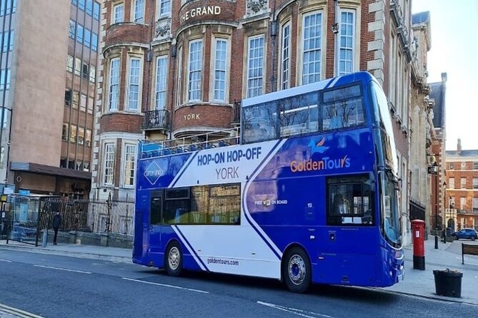 Golden Tours York Hop-on Hop-off Open Top Bus Tour with Audio Guide - Turning the first ride into a York plan