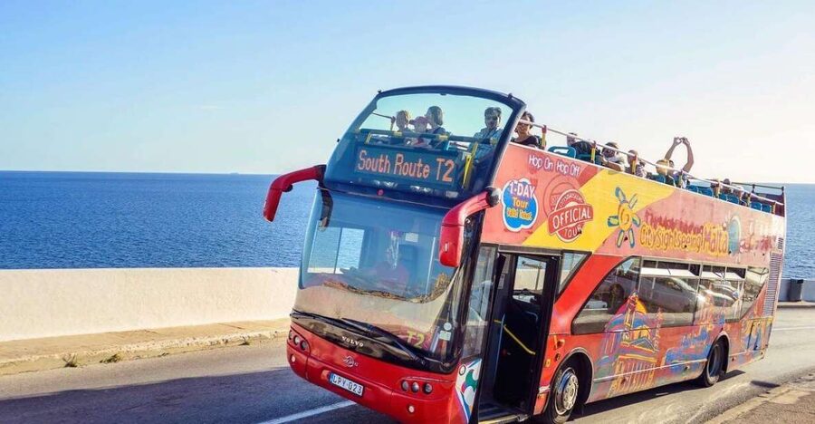 Gozo Day Pass Ferry and Hop-on Hop-off buses with audio Tour - Mġarr Ferry Terminal and the bus switch