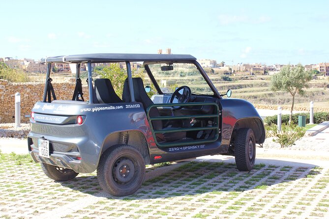 Gozo Self Drive E Jeep Tour - All Inclusive - Xwejni Salt Pans and Marsalforn