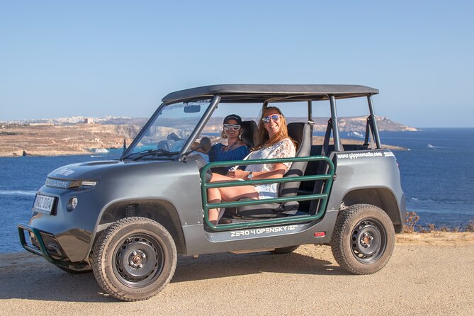 Gozo Self Drive E Jeep Tour - All Inclusive - Sanap Cliffs and Xlendi Bay