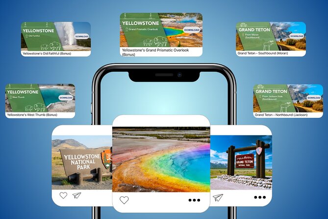 Grand Teton and Yellowstone Self-Guided Driving Tours Bundle - A useful audio companion for two enormous parks