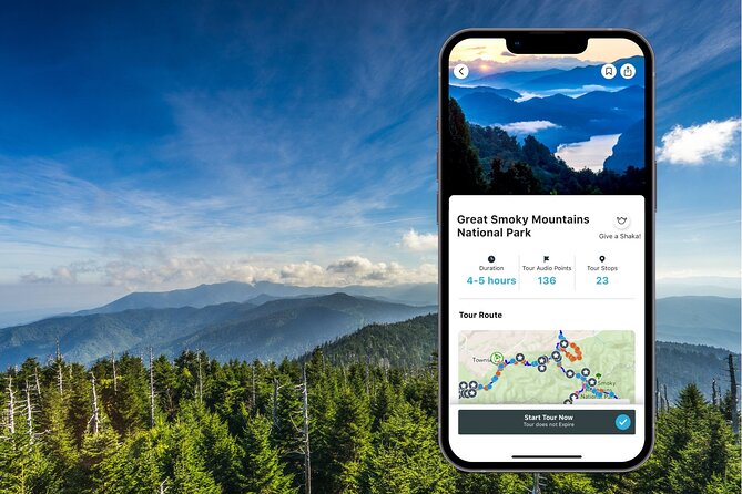 Great Smoky Mountains National Park Self-Guided Audio Tour - Key points to know before you go