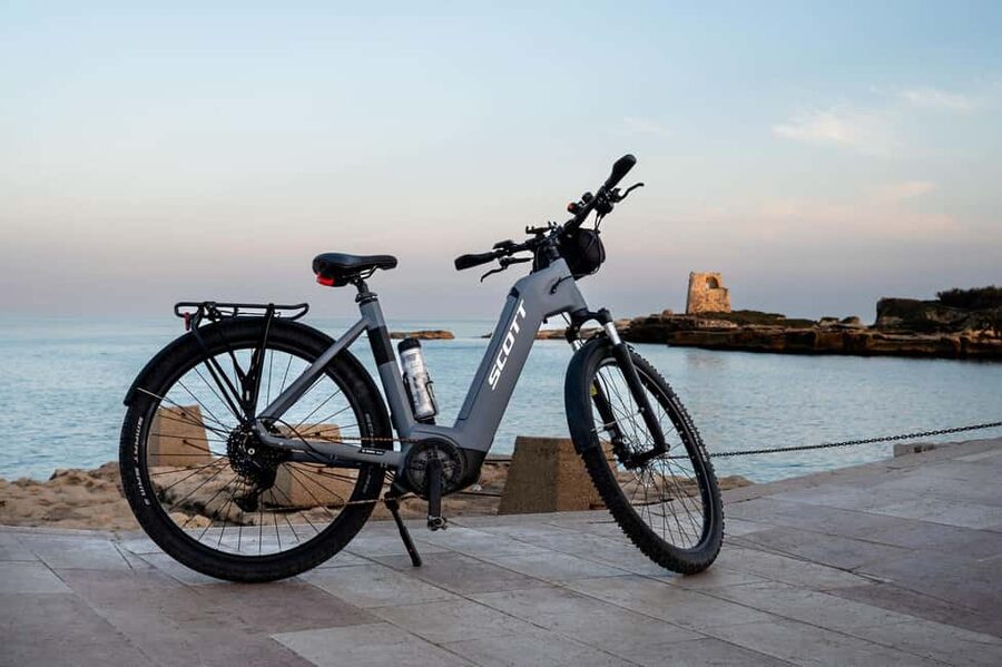 Grotta della Poesia, Torre dell'Orso, and Sant'Andrea: Self-guided Bike Tour - Starting at Apulia Outdoor in Melendugno