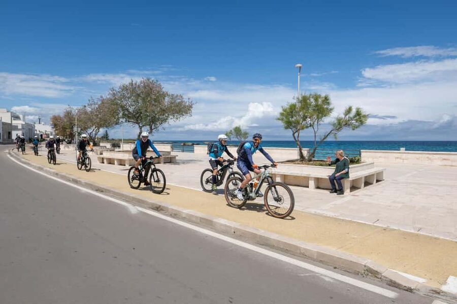 Grotta della Poesia, Torre dell'Orso, and Sant'Andrea: Self-guided Bike Tour - Navigation is simple, but your phone is part of the equipment