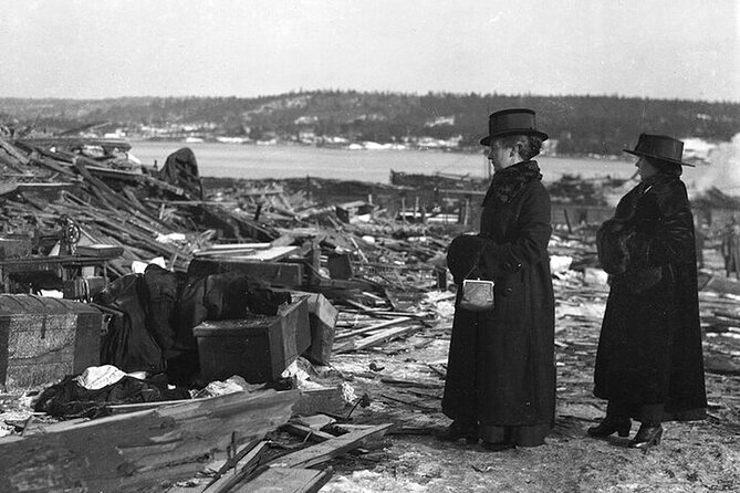Halifax Explosion Smartphone Audio Walking Tour - Billy Wells and the people who kept going