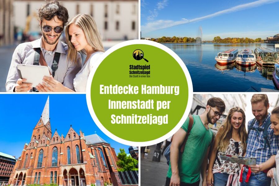 Hamburg City: Scavenger Hunt Self-Guided Tour - Mönckebergstraße gives you a lively starting point