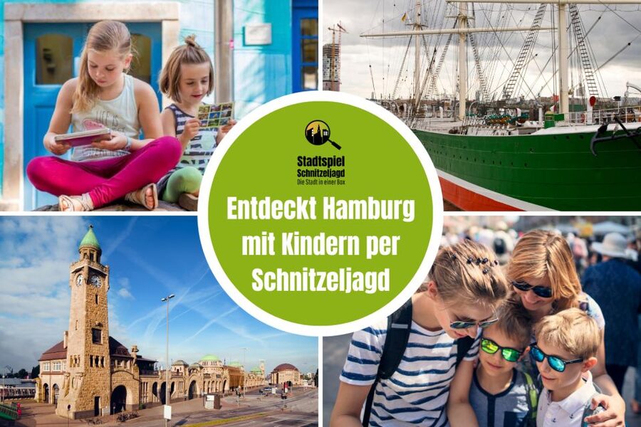 Hamburg: Scavenger Hunt Self-Guided Tour for Children - A self-guided route through Hamburg’s harbor