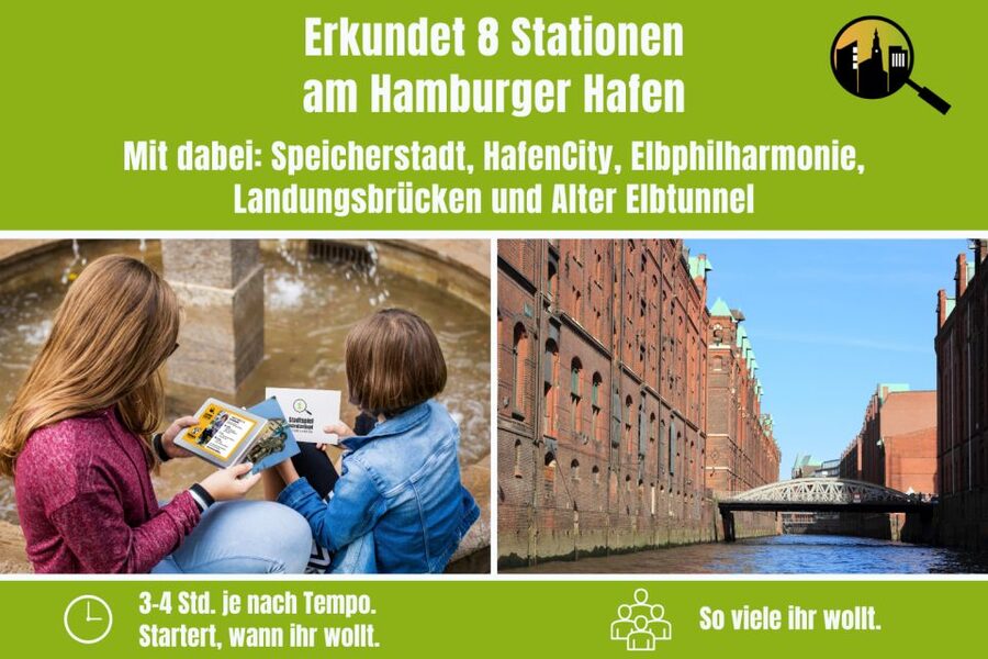 Hamburg: Scavenger Hunt Self-Guided Tour for Children - Reading ability, age, and family fit