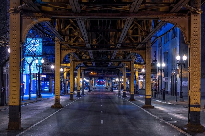 Haunted Chicago Exploration Game and Tour - Pausing at the Bridge over South Pond