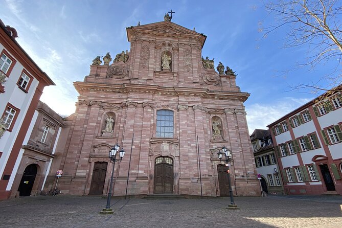 Heidelberg Old Town: Romantic Walking Tour & Game - University Library and Marstallhof